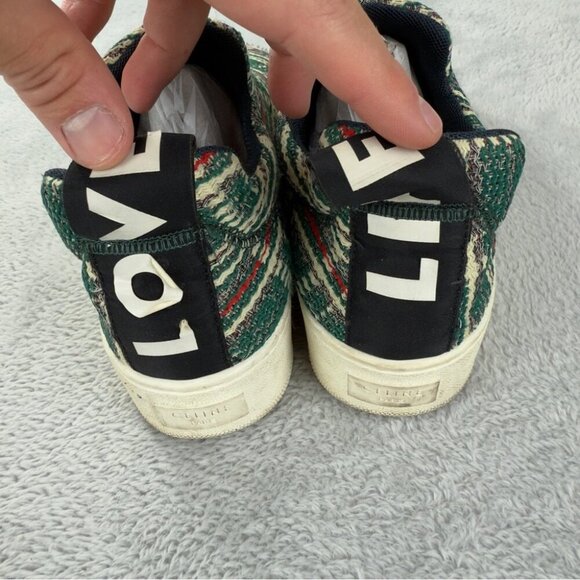 Celine Women's Sz 10 US/40 EU Phoebe Philo SS2014 "Love Life" Platform Tweed - Picture 3 of 11